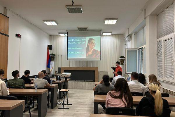 Održana edukacija o plodnosti u GO Medijana (Niš)